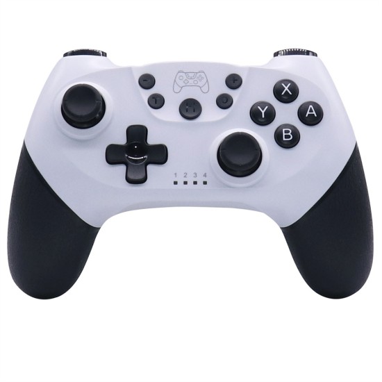 Wireless Gamepad Game Joystick Controller Bluetooth for Switch Pro Console White