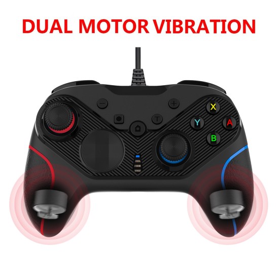 Wireless Gamepad S818w Game Controller Gaming Control Joystick Compatible For N-switch Computer (steam) Ios (mfi) Android (hid) black