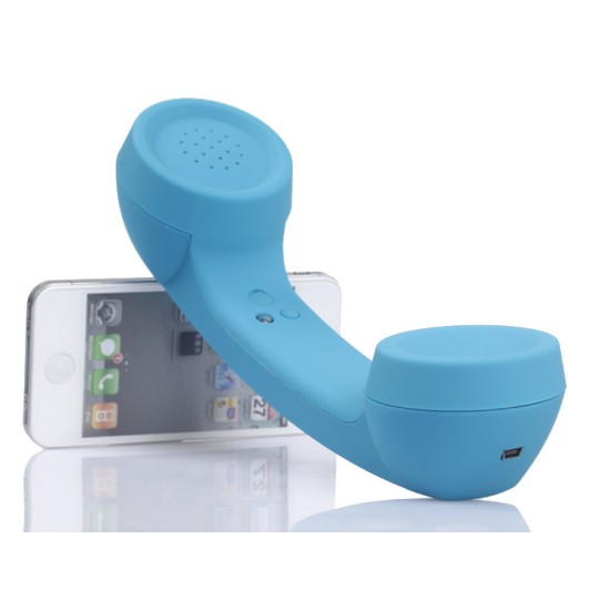 Wireless Retro Telephone Handset Radiation-proof Handset Receivers Headphones for Mobile Phone