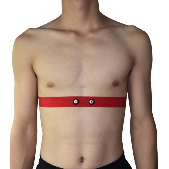 Adjust Chest Belt Strap Band for Heart Rate Monitor blue_Chest strap only