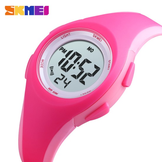 Boys Girls Watch Fashion Luminous Waterproof Electronic Children's Watch Green camouflage