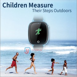 Children Smart Watch GPS Positioning Wristwatch Card Photo Camera for Student Kids Pink