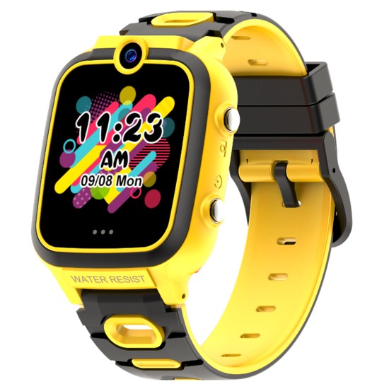 Children Smart Watch Photo Video Mp3 Music Playback Recording Calculator Alarm Clock Watches with Puzzle Gaming Green