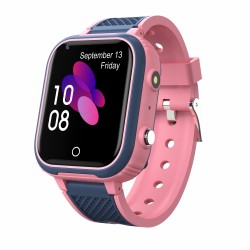 Children's Smart  Phone  Watch 4g Full  Netcom Multifunctional Waterproof Mobile Phone Watch" Pink