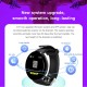 D18 Fitness Watch Smart Bracelet Heart Rate Monitor Blood Pressure Blood Oxygen Measurement Healthy Life Sleep Tracker for iOS Android Phone blue