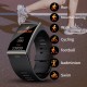 Dm12 Smartwatch 1.9-inch Heart Rate Blood Pressure Sleeping Monitoring Sports Smart Bracelet Black