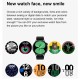 Dt4+ Men Smart Watch Wireless Charging Heart Rate Monitoring Bluetooth Sports Fitness Smartwatch Black Steel Belt