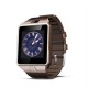 Dz09 High-end Smart Bracelet Bluetooth Positioning Pedometer Anti-lost Wearable Smart Watch Golden