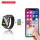 Dz09 High-end Smart Bracelet Bluetooth Positioning Pedometer Anti-lost Wearable Smart Watch white