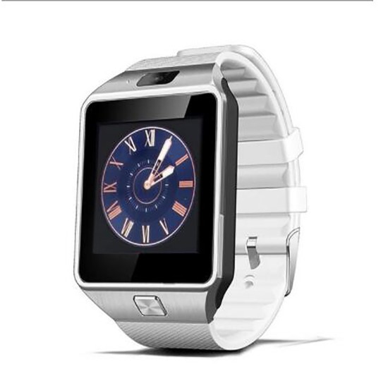 Dz09 High-end Smart Bracelet Bluetooth Positioning Pedometer Anti-lost Wearable Smart Watch white