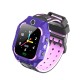 E12 Smart Watch Children Telephone Intelligent Watch Smartwatch LBS Location One-button SOS Remote Watches Clock black+green