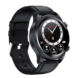 E400 Smart Watch Noninvasive Blood Glucose Ecg Body Temperature Blood Oxygen Monitoring Sport Smartwatch Black