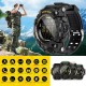 EX16S Waterproof Smart Sport Watch Bluetooth Pedometer Men Wristwatch Black