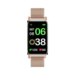 F45 Intelligent Watch 1.47-inch Bluetooth-compatible 5.0 Heart Rate Blood Oxygen Blood Pressure Monitor Ip68 Waterproof Smartwatch metal gold