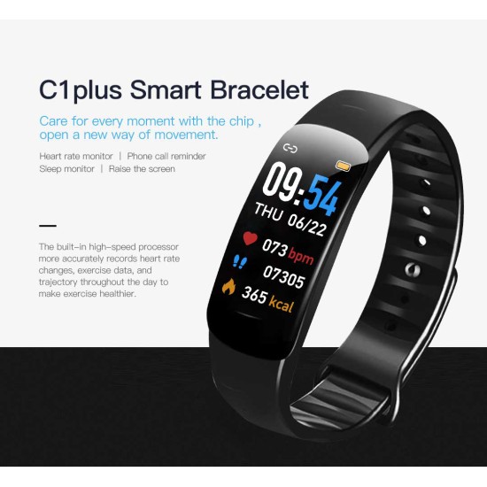 Fitness Bracelet Smart Watch Wristband Pedometer Heart Rate Monitor Activity Tracker smart bracelet purple