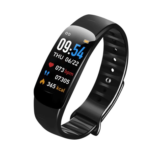 Fitness Bracelet Smart Watch Wristband Pedometer Heart Rate Monitor Activity Tracker smart bracelet black