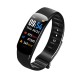 Fitness Bracelet Smart Watch Wristband Pedometer Heart Rate Monitor Activity Tracker smart bracelet black