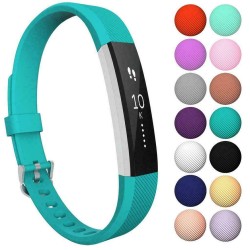 For Fitbit Alta/Alta HR Band Secure Strap Wristband Buckle Bracelet  blue_S