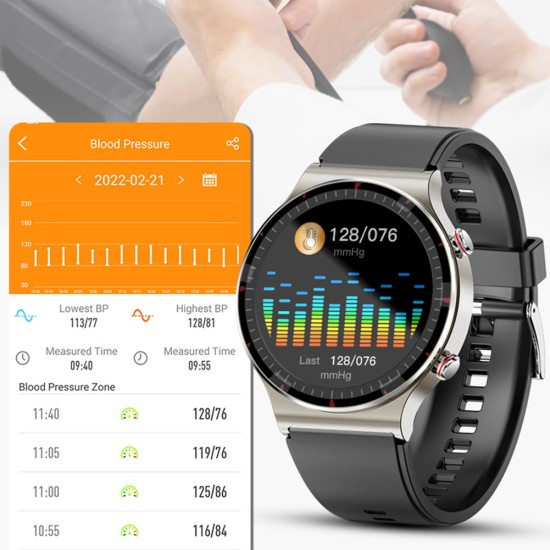 G08 Smart Watch Blood Pressure Blood Oxygen Heart Rate Monitoring Sports Waterproof