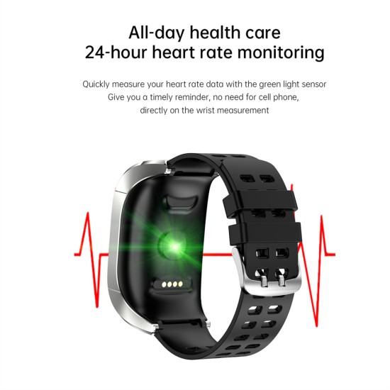 G36pro 2-in-1 Intelligent Watch Tws Bluetooth-compatible Headset Pedometer Heart Rate Monitoring Waterproof Touch-screen Sports Bracelet silver