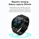 HK3 Pro Men Women Sports Smart Watch Bluetooth-compatible Call Music Heart Rate Monitor Smartwatch silver steel belt