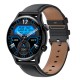 Hk8pro Nfc Smart Watch Synchronized Bluetooth Calling Sports Music Smartwatch Black Leather Belt