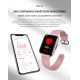 Hw13 Smartwatch Heart Rate Monitor 3d Dynamic Split Screen Display Fitness Band Waterproof Smart Watch Pink