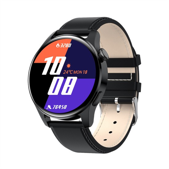 I29 Smart Bracelet Heart Rate Blood Pressure Oxygen Monitor Music Control Bluetooth Call Sports Smartwatch Black