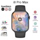 I8 Pro Max Smart Watch Full Touch Screen Answer Call Sport Fitness Monitoring Custom Dial Smartwatch White