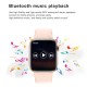 I8 Pro Max Smart Watch Full Touch Screen Answer Call Sport Fitness Monitoring Custom Dial Smartwatch Pink