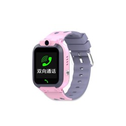 IP67 Waterproof Children Smart Watch Two-way Call Emergency Help Accurate Positioning English Version Children's Watch Pink