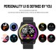 K9 Smart Bracelet Color Screen Health Monitoring Smart Reminder Bracelet Multifunctional Bluetooth Sports Bracelet Pink