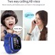 Kids Phone Watch GPS Two-way Positioning 1.44-inch HD Touch-screen Anti-lost Monitor Black