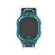 Kids Smart Watch Phone Kids GPS Tracker Watch with SOS Anti-Lost Alarm Sim Card Slot Touch Screen Alarm Clock Digital Wrist Watch E12 for Boys and Girls green