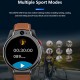 LEMFO Lem14 Smart Watch 4g 5atm Waterproof Android 10 Dual Camera Brown Black