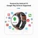 LEMFO Lem14 Smart Watch 4g 5atm Waterproof Android 10 Dual Camera Brown Black