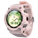 LOKMAT ATTACK3 Sport Smart Watch Bluetooth Calls Music Player Heart Rate Monitor Touch Screen Pink