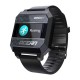 LOKMAT Ocean2 Smart Watch Heart Rate Blood Pressure Monitor Student Sports Watch Black