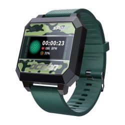 LOKMAT Ocean2 Smart Watch Heart Rate Blood Pressure Monitor Student Sports Watch Green