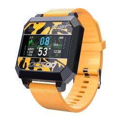 LOKMAT Ocean2 Smart Watch Heart Rate Blood Pressure Monitor Student Sports Watch Orange