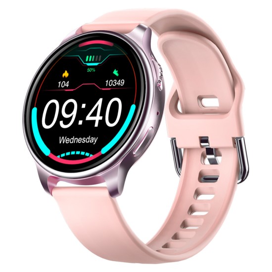 LOKMAT TIME2 Smart Watch Bluetooth Call 19 Sports Modes Heart Rate Monitor Smartwatch Pink