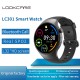 Lc301 Intelligent  Watch Full Screen Hd Touch-control Triaxial Sensor Bluetooth-compatible Calling Multi-functional Sports Bracelet black