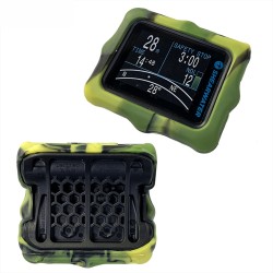 Liquid Silicone Dive  Computer  Watch  Protective  Cover With Elasticity Multi-color Dust-proof Scratch-resistant Anti-shock Protector Shell Camouflage green