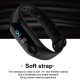 M3 Pro Smart Watch Sport Band Blood Pressure Sleep Monitor Drinking Remind Wristband Bracelet black