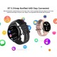 Magic 4 Women Smart Watch 1.32-Inch Curved Screen Ip68 Waterproof Multi-sport Mode Health Monitoring Smartwatch Black