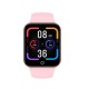 Men Multi Function I7 Smart  Watch Heart Rate Sleep Fintess Tracker Digital Bracelet Compatible For Ios8.0 Android 4.4 Above pink