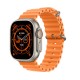 Men Women Smart Watch T800 Ultra-series 8 Bluetooth-compatible Call Health Monitoring Fitness Bracelet Orange