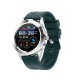 Metal Y10 Waterproof Smart  Watch Heart Rate Blood Pressure Step Counting Calorie Burn Testing Monitor Sports Fitness Tracker Smartwatch silver green