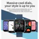 Mt28 Men Women Smart Watch 1.54-inch Large Full Touch-screen Multi-functional Sports Wristwatch Compatible For Ios Android silver_steel belt