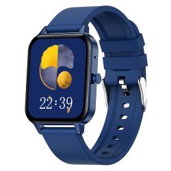 Mx7 Men Women Smart Watch Bluetooth Call IP68 Waterproof Sports Bracelet Blue